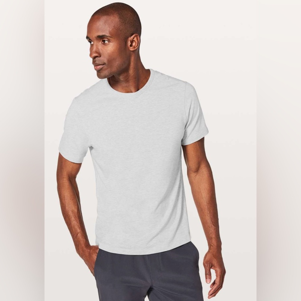 Lululemon 5 Year Basic Tee Heathered Core Ultra L… - image 1